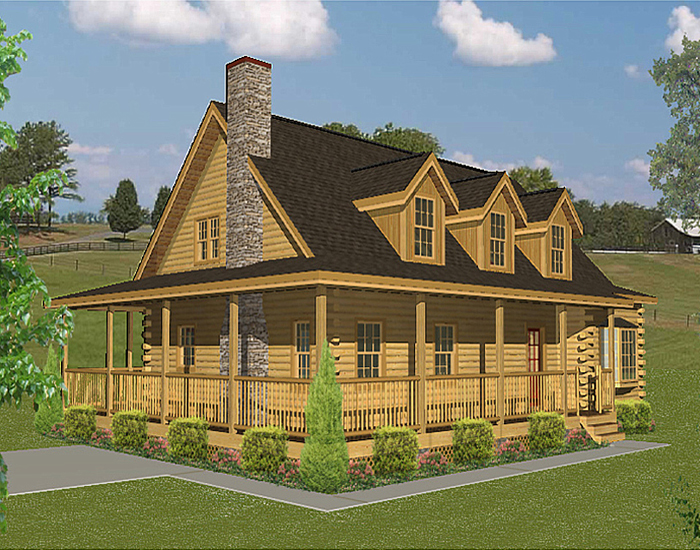 Log Home Kit Appalachian